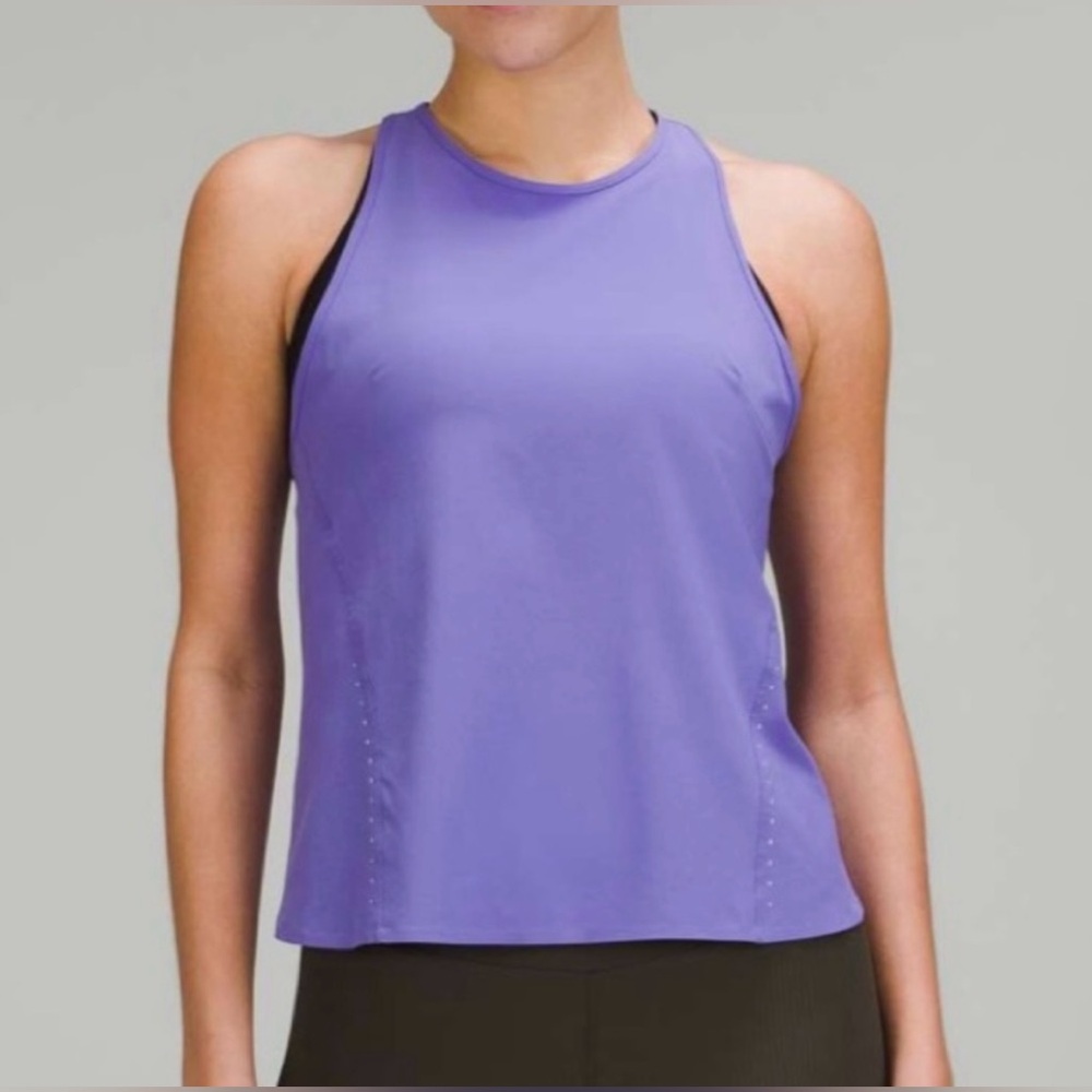 Lululemon Lightweight Stretch Running Tank Top Running Active Workout Size 14
